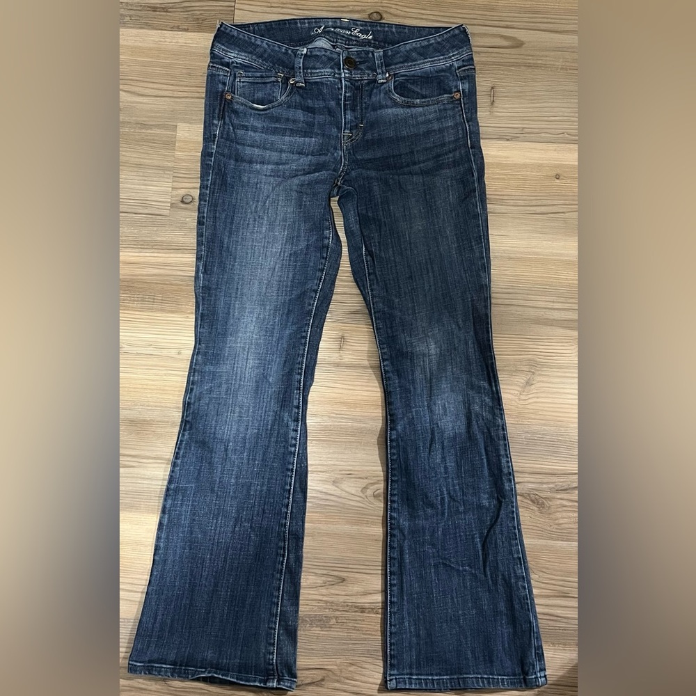 American Eagle Original Boot Flares Jeans Size 10